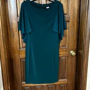 DKNY Green Dress Women's 8 NWT
